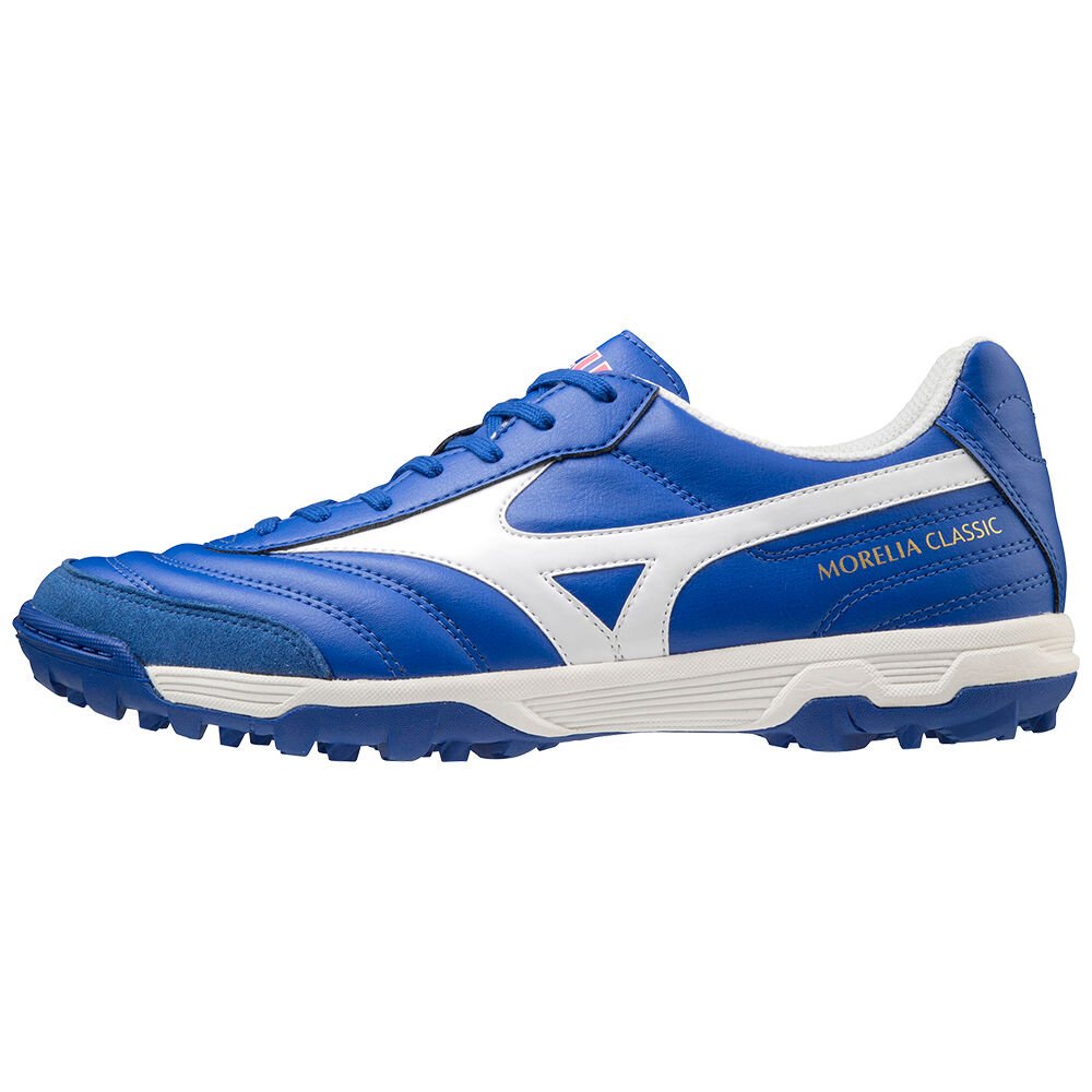 Scarpe Calcio Mizuno Morelia Sala Classic TF Donna - Blu/Bianche - 17409-EXFC